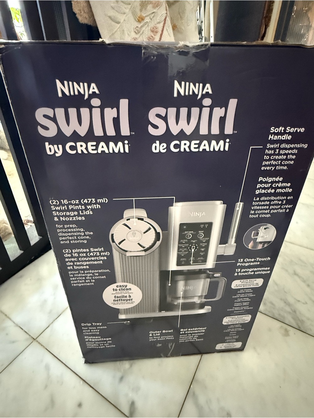 NEW Ninja Swirl de CREAMi Frozen Dessert Maker - Picture 3 of 3
